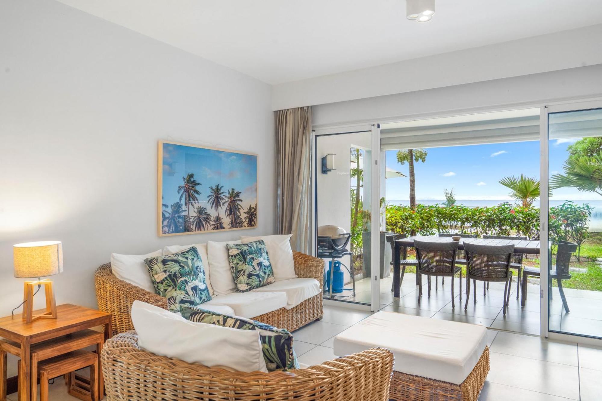 Kanope Bay - Holiday Beachfront Apartments Pointe aux Biches エクステリア 写真